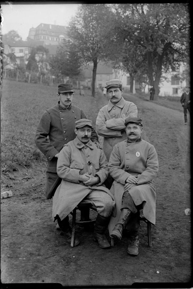 4 Französische Soldaten Pirmasens (Historisches Museum der Pfalz, Speyer CC BY)