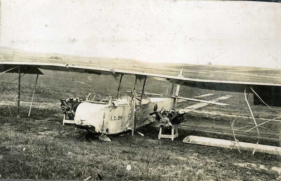 Flugzeugtrümmer (Historisches Museum der Pfalz, Speyer CC BY)