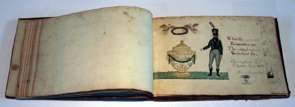 Wanderbuch des Studenten Wilhelm Vigelius, 1800-1814 (Museum im Grafenschloss Diez CC BY-NC-SA)