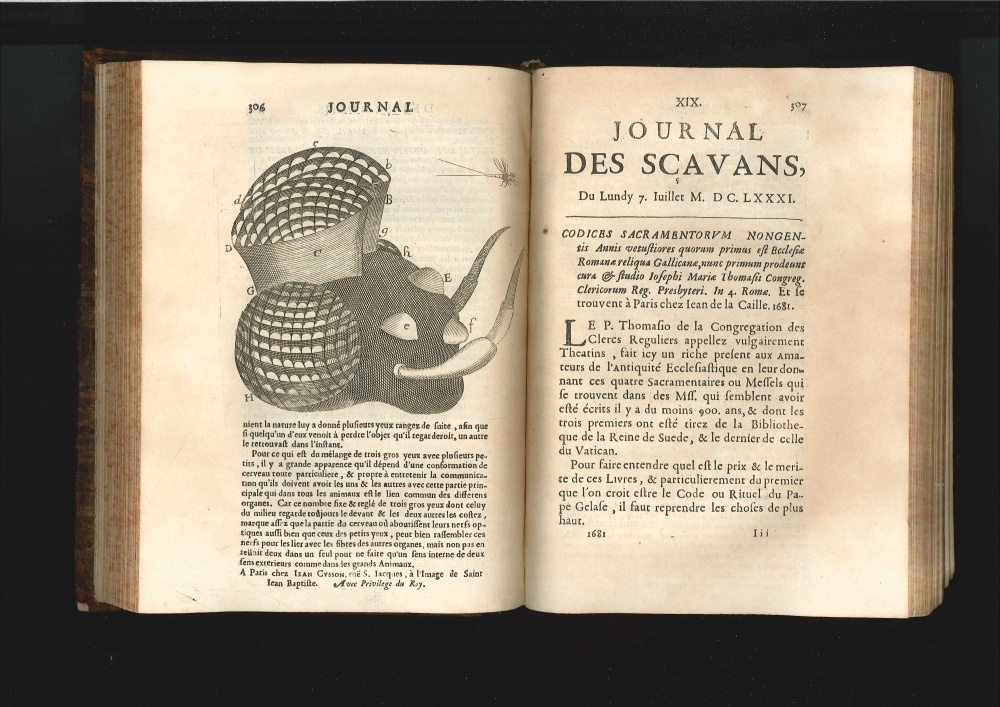 Journal des Scavants pour l’année M. DC.LXXXI (Gutenberg-Museum CC BY-NC-SA)