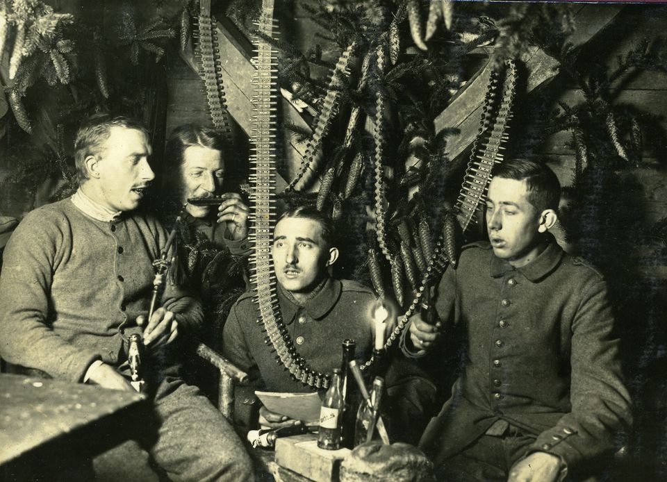 Soldaten beim Biertrinken (Historisches Museum der Pfalz, Speyer CC BY)