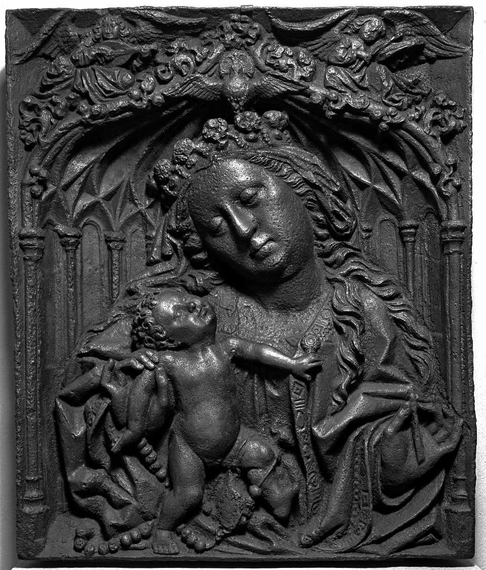 Relief der &quot;Madonna im Chörlein&quot; (Rheinisches Landesmuseum Trier CC BY-NC-SA)