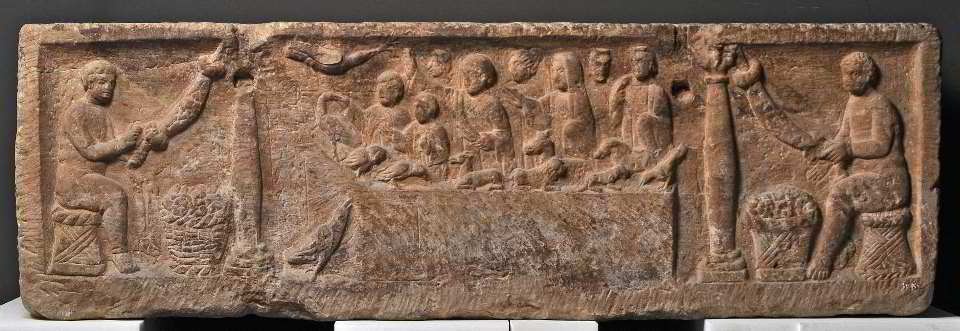 Sarkophag mit Relief der Arche Noah (Rheinisches Landesmuseum Trier CC BY-NC-SA)