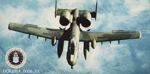 Werbeplakat, A-10 Thunderbolt II (dc-r docu center ramstein CC BY-NC-SA)