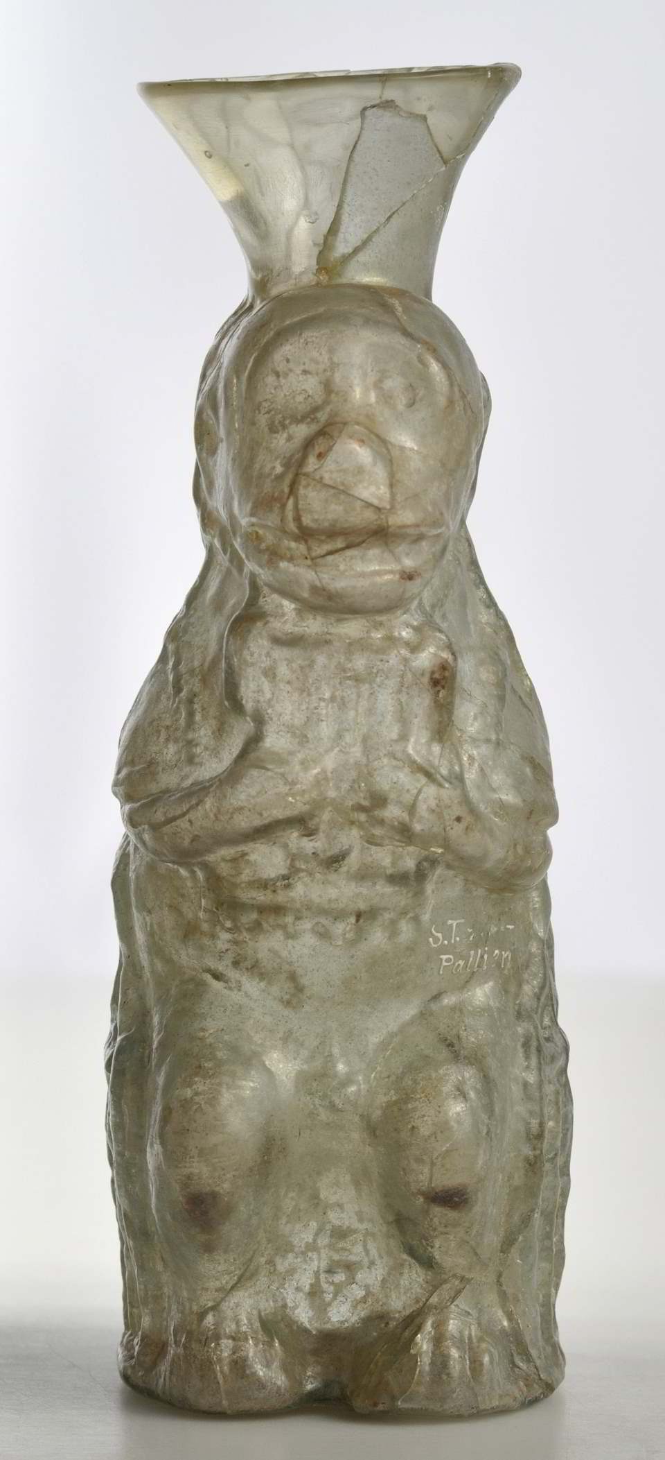 Flasche in Form eines Affen (Rheinisches Landesmuseum Trier CC BY-NC-SA)