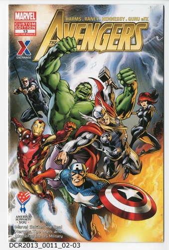 Comicheft, Avengers (dc-r docu center ramstein CC BY-NC-SA)
