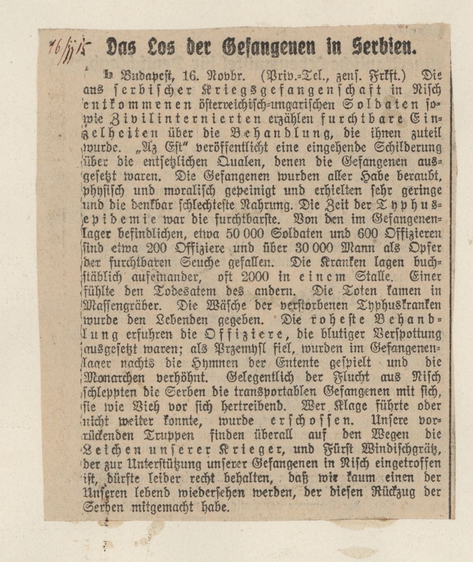Zeitungsausschnitt (Historisches Museum der Pfalz, Speyer CC BY)