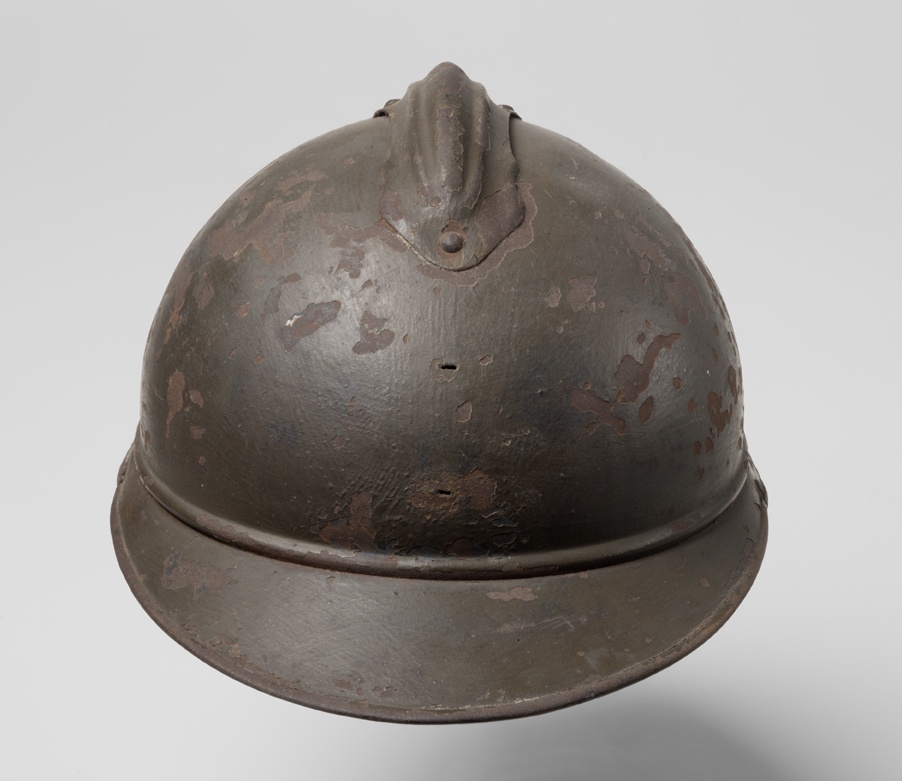 Helm der französischen Armee, Modell 1915 (Historisches Museum der Pfalz, Speyer CC BY)