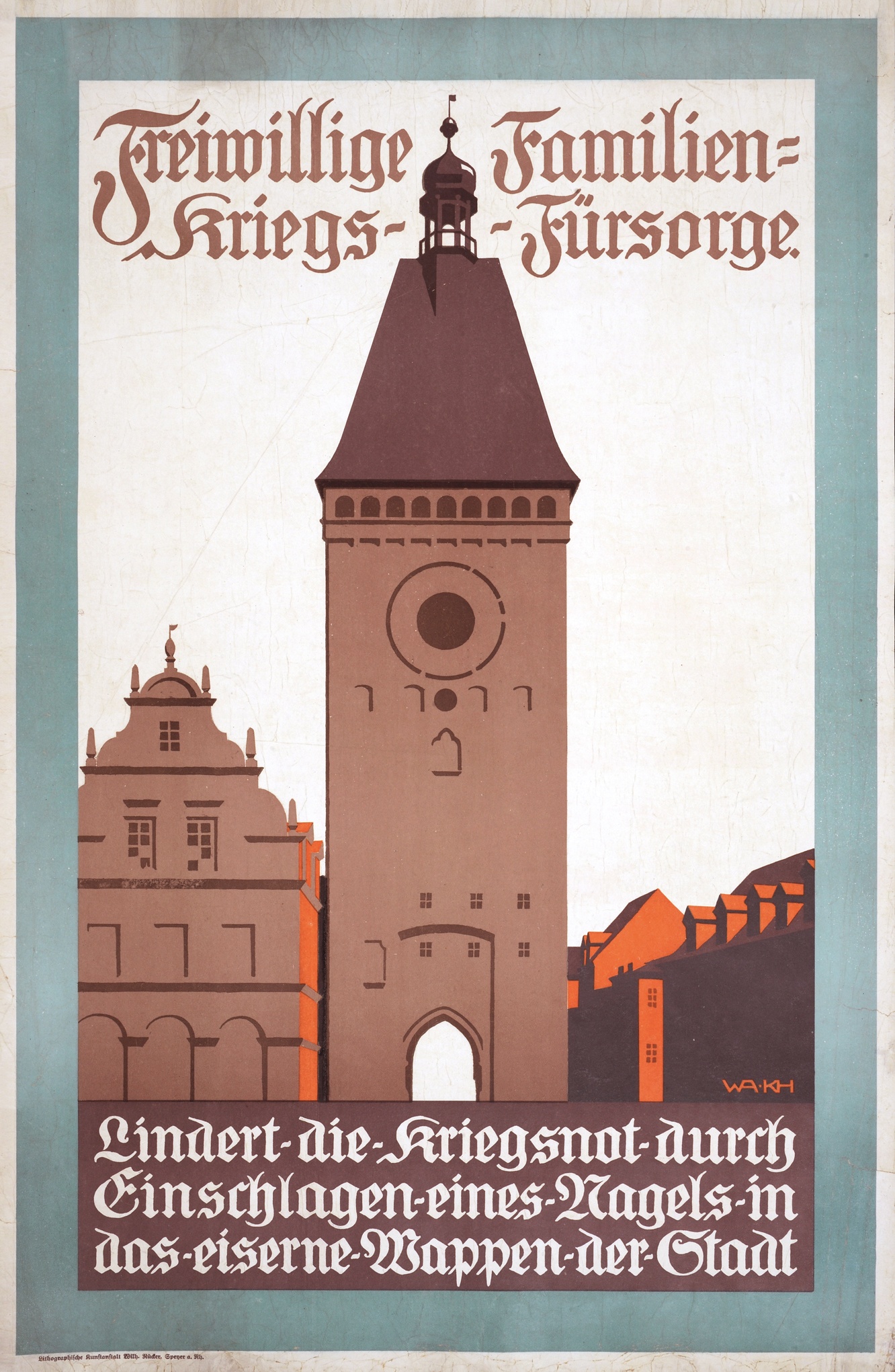 Werbeplakat für eine Kriegsanleihe (Historisches Museum der Pfalz, Speyer CC BY)
