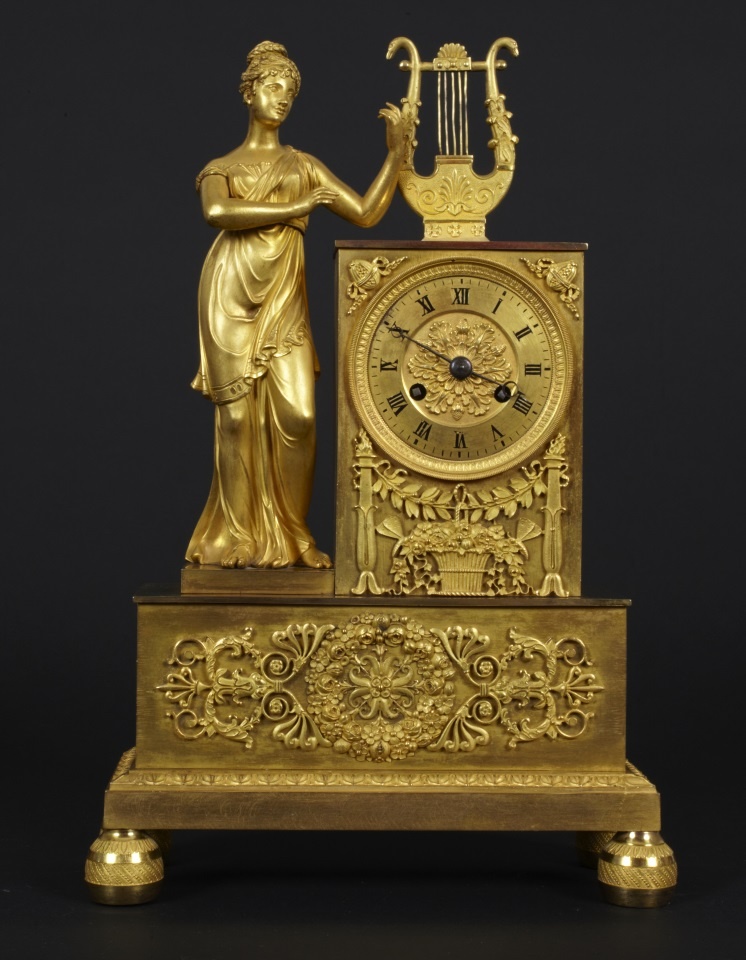 Pendule »Erato« (Stadtmuseum Simeonstift Trier CC BY-NC-ND)