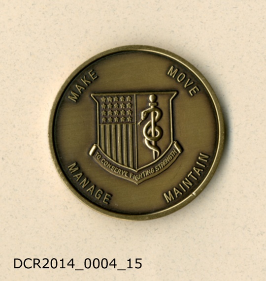 Gedenkmünze, Challenging Coin, USAMMCE, Say it with pride (dc-r docu center ramstein CC BY-NC-SA)