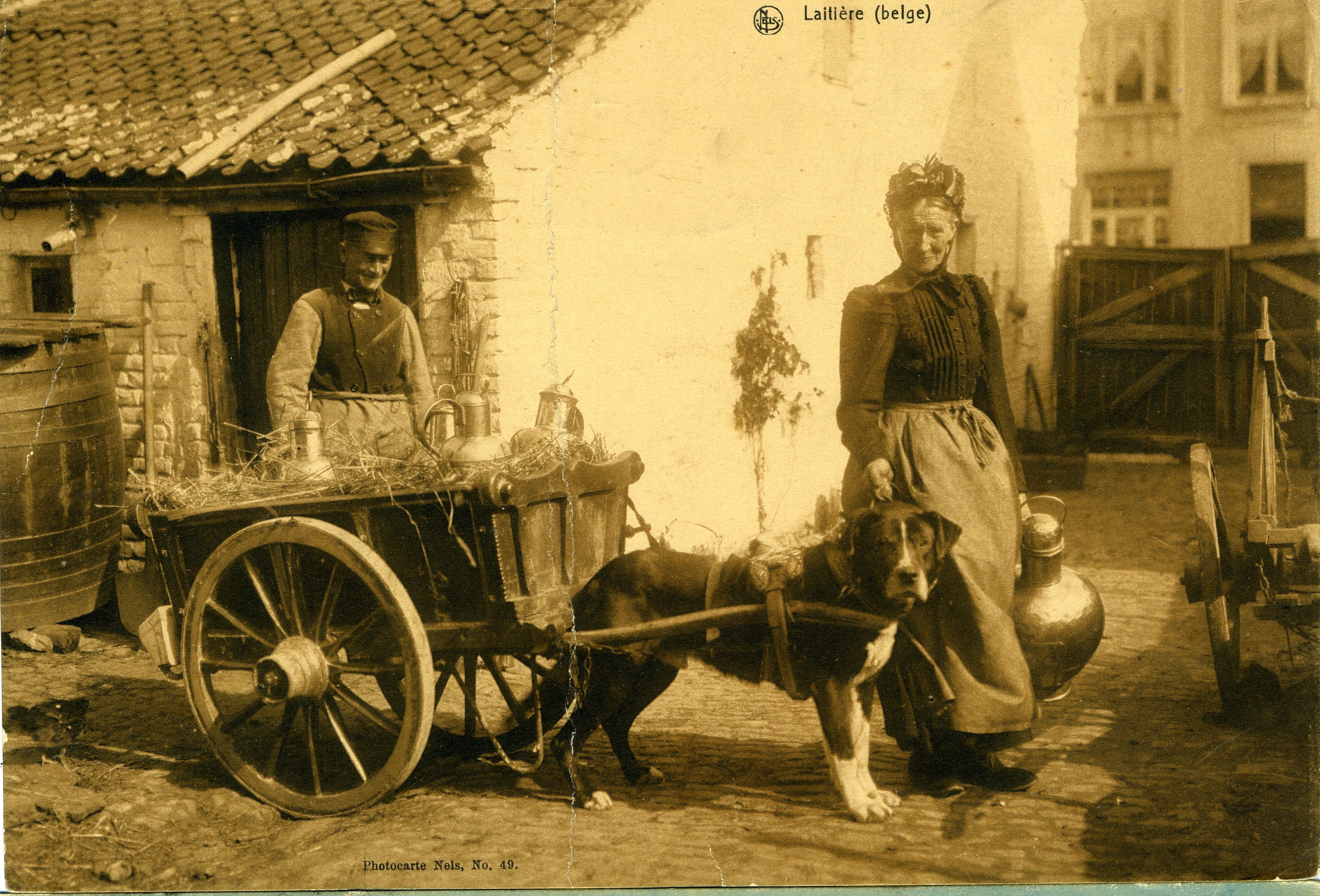 Belgische Milchverkäufer (Historisches Museum der Pfalz, Speyer CC BY)