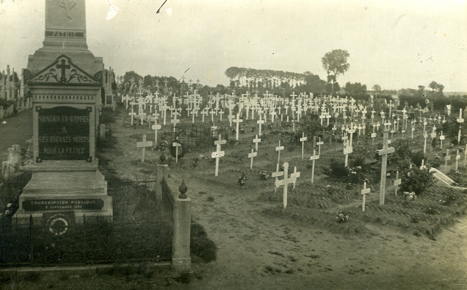 Fotopostkarte "Soldatenfriedhof" (Historisches Museum der Pfalz, Speyer CC BY)