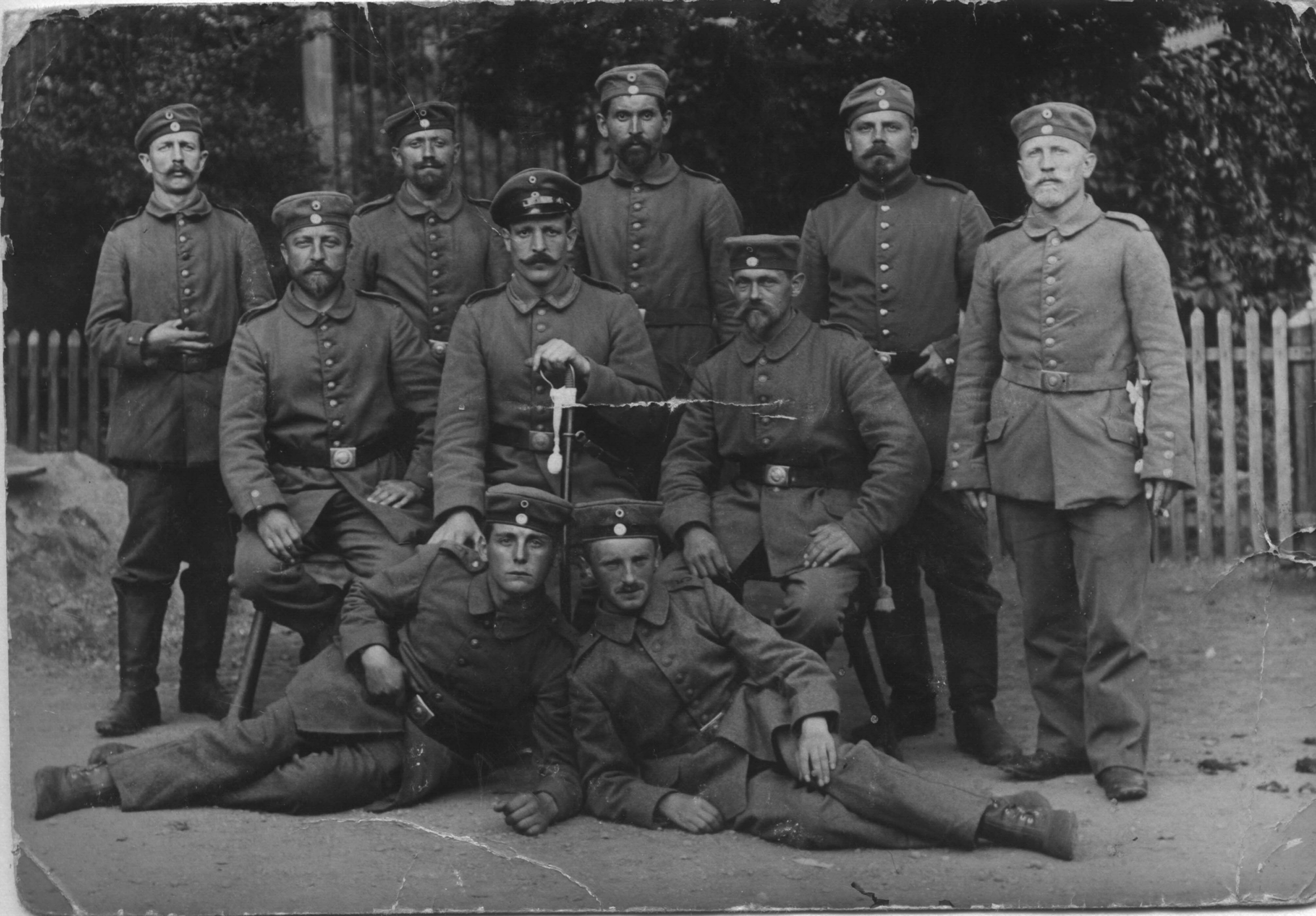 "Gruppenportrait Soldaten" (Historisches Museum der Pfalz, Speyer CC BY)