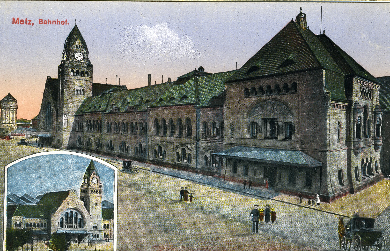 Feldpostkarte "Metz" (Historisches Museum der Pfalz, Speyer CC BY)