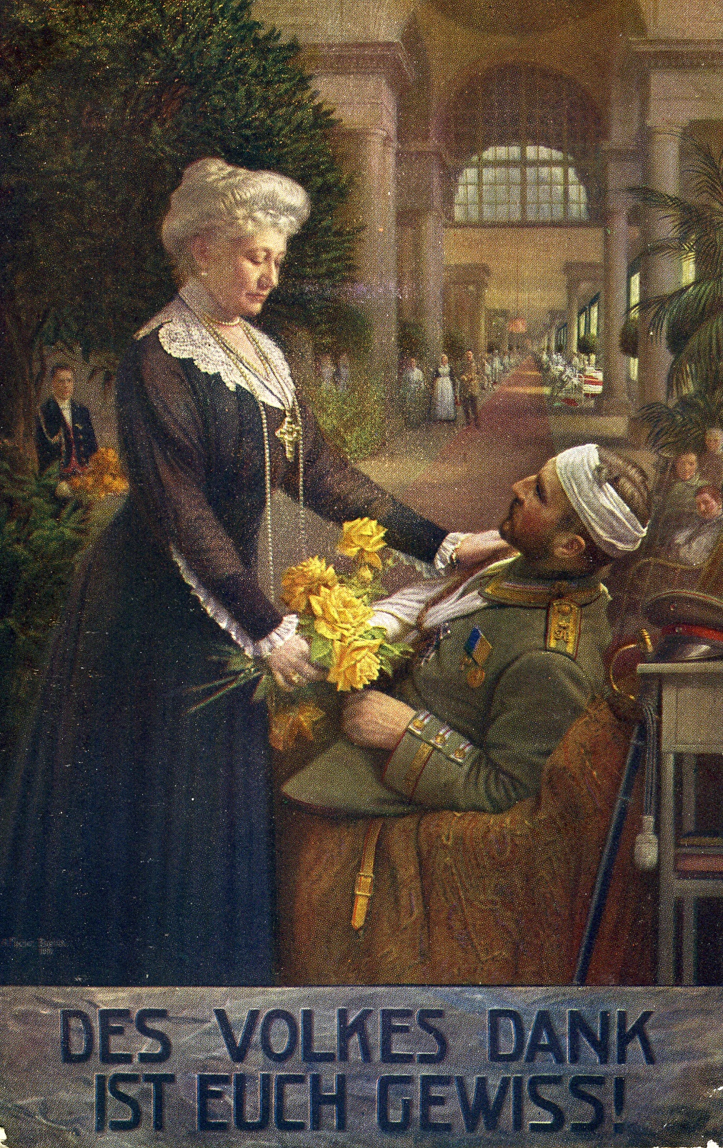Postkarte "Kaiserin Auguste Viktoria" (Historisches Museum der Pfalz, Speyer CC BY)