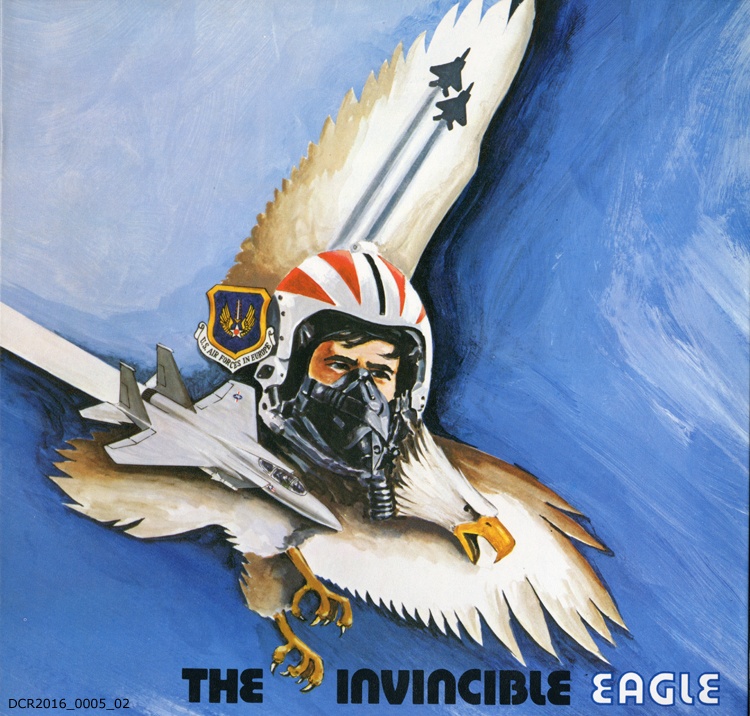Langspielplatte, LP, The invincible eagle ("dc-r" docu center ramstein RR-F)