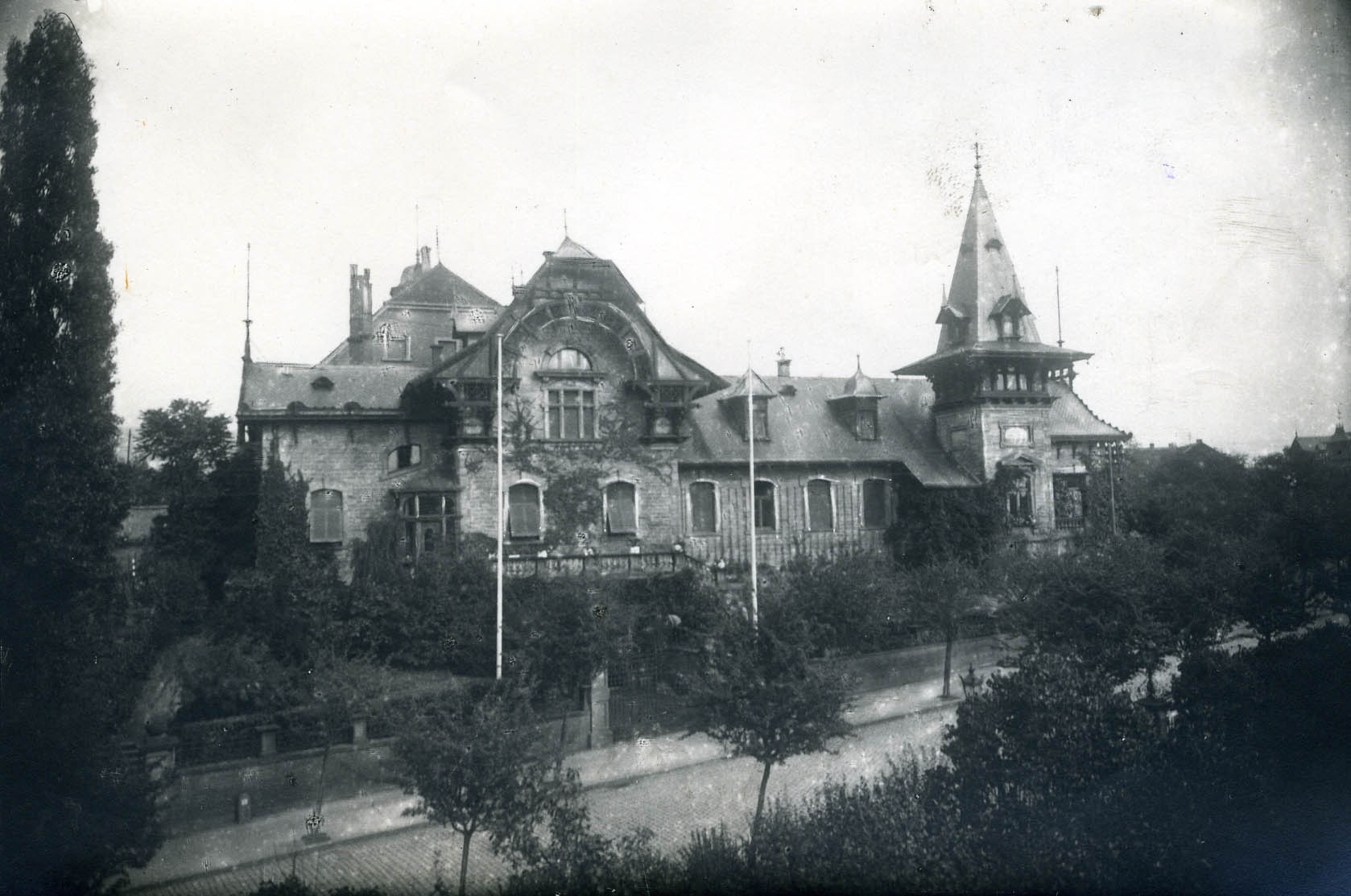 Fotografie "Vereinslazarett V, Neustadt a.d.W." (Historisches Museum der Pfalz, Speyer CC BY)