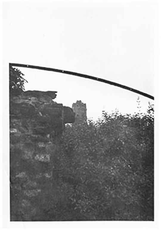 Aufnahme des Runden Turms aus südlicher Richtung (Stadtmuseum Andernach CC BY-NC-SA)