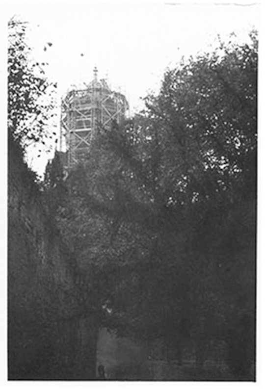 Sanierung des Runden Turms Blick aus Osten (Stadtmuseum Andernach CC BY-NC-SA)