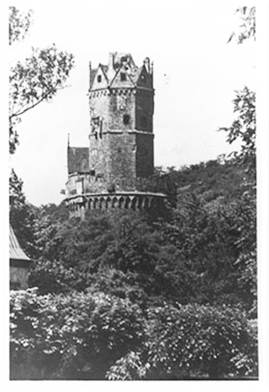 Fotografie des Runden Turms ohne Turmspitze (Stadtmuseum Andernach CC BY-NC-SA)