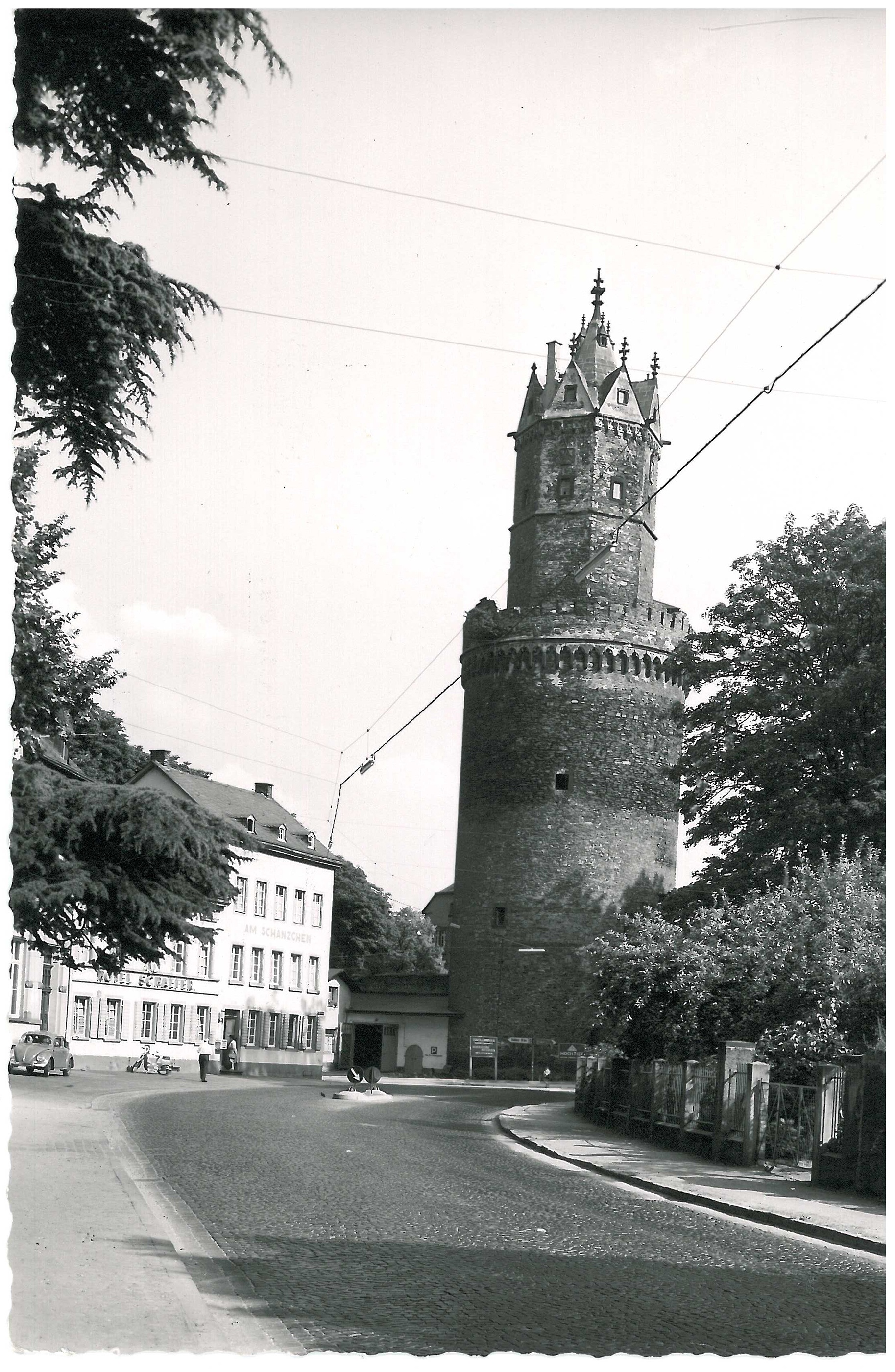 Fotografie des Runden Turmes (Stadtmuseum Andernach CC BY-NC-SA)