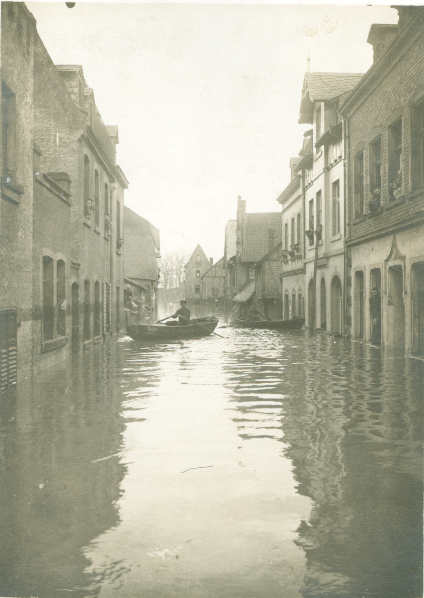 Hochwasser Januar 1920 (Stadtmuseum Andernach CC BY-NC-SA)