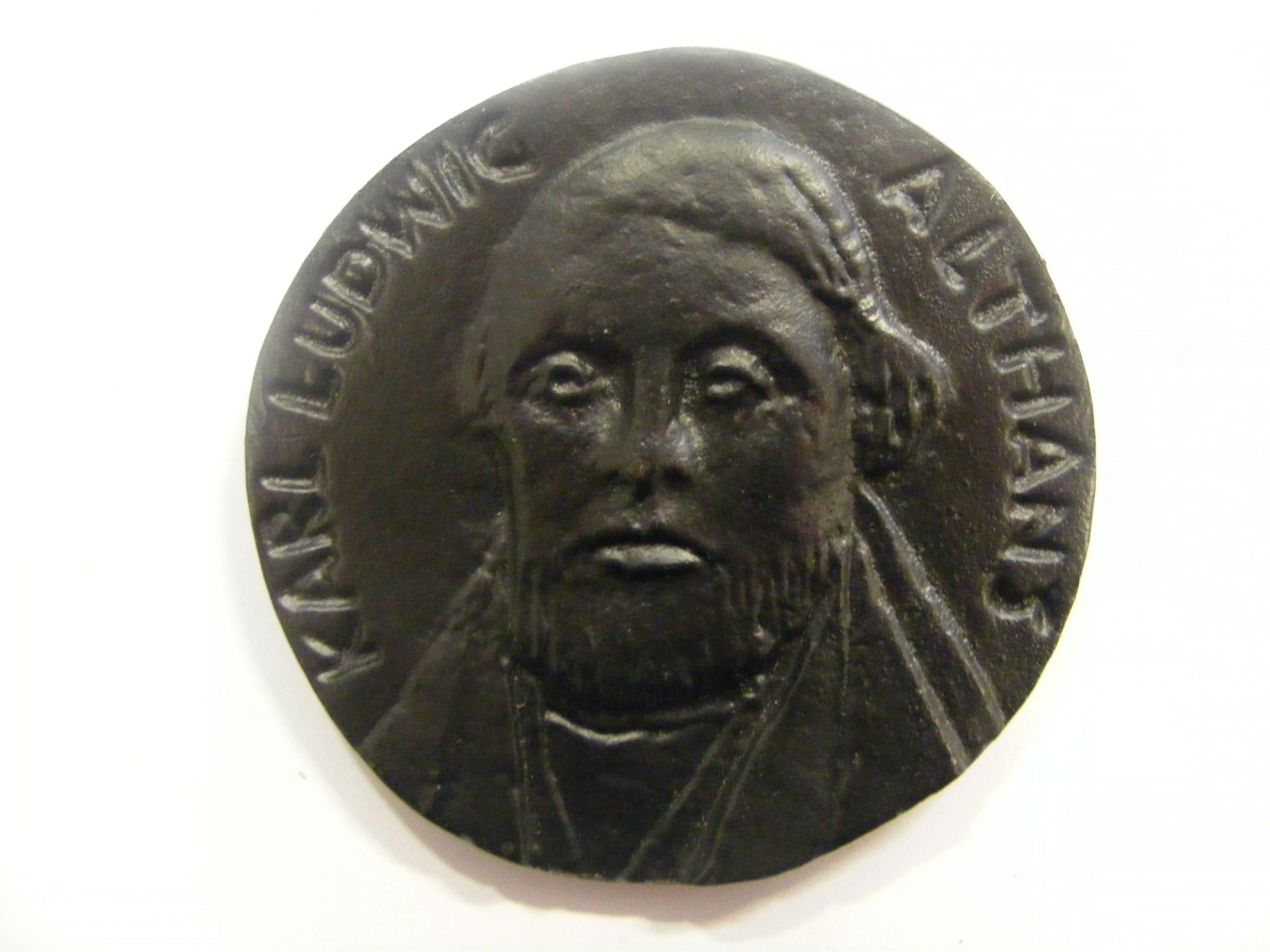 Medaillon "Carl Ludwig Althans" (Rheinisches Eisenkunstguss-Museum CC BY-NC-SA)