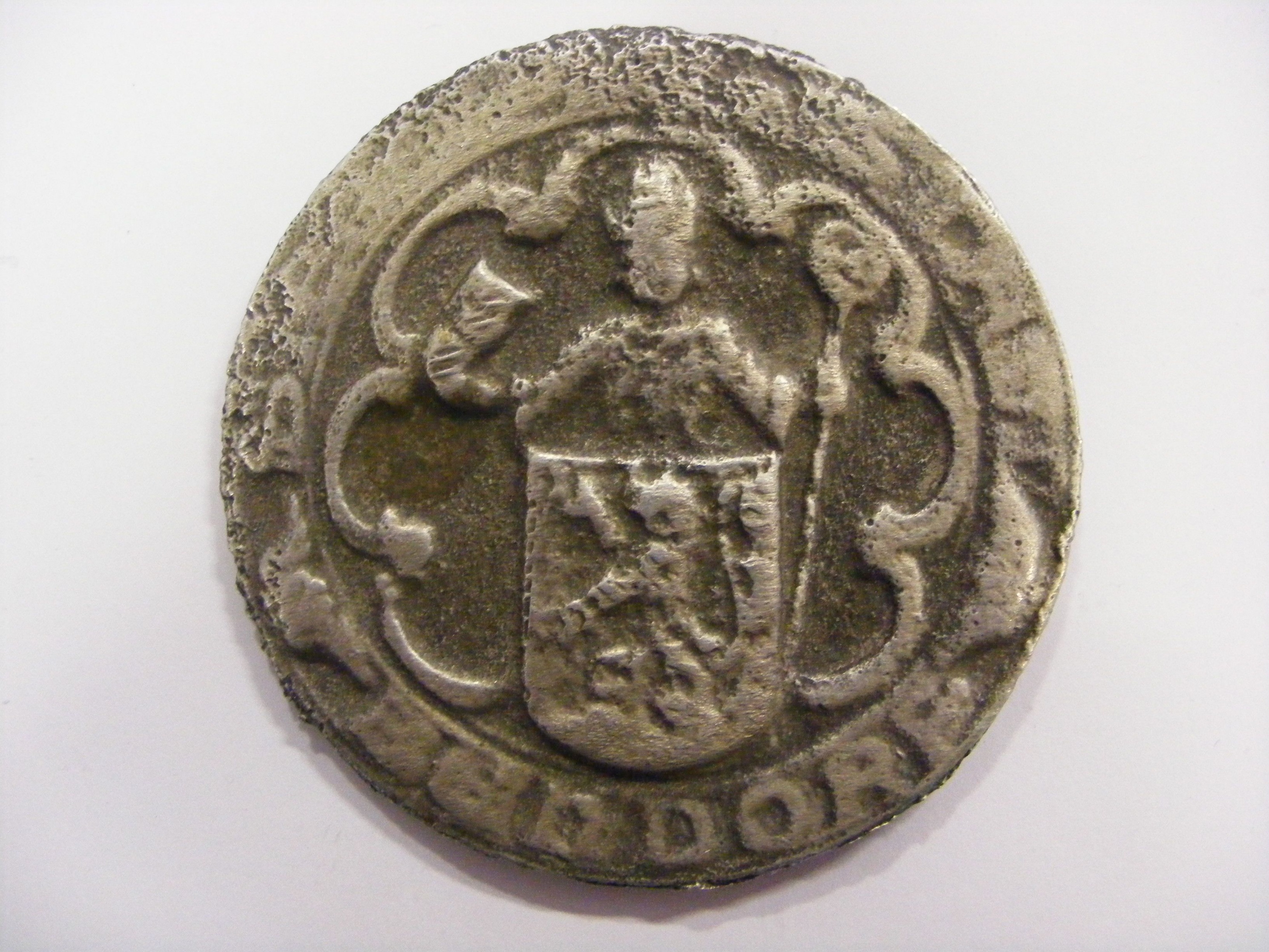 Medaillon Bendorfer Wappen (Rheinisches Eisenkunstguss-Museum CC BY-NC-SA)