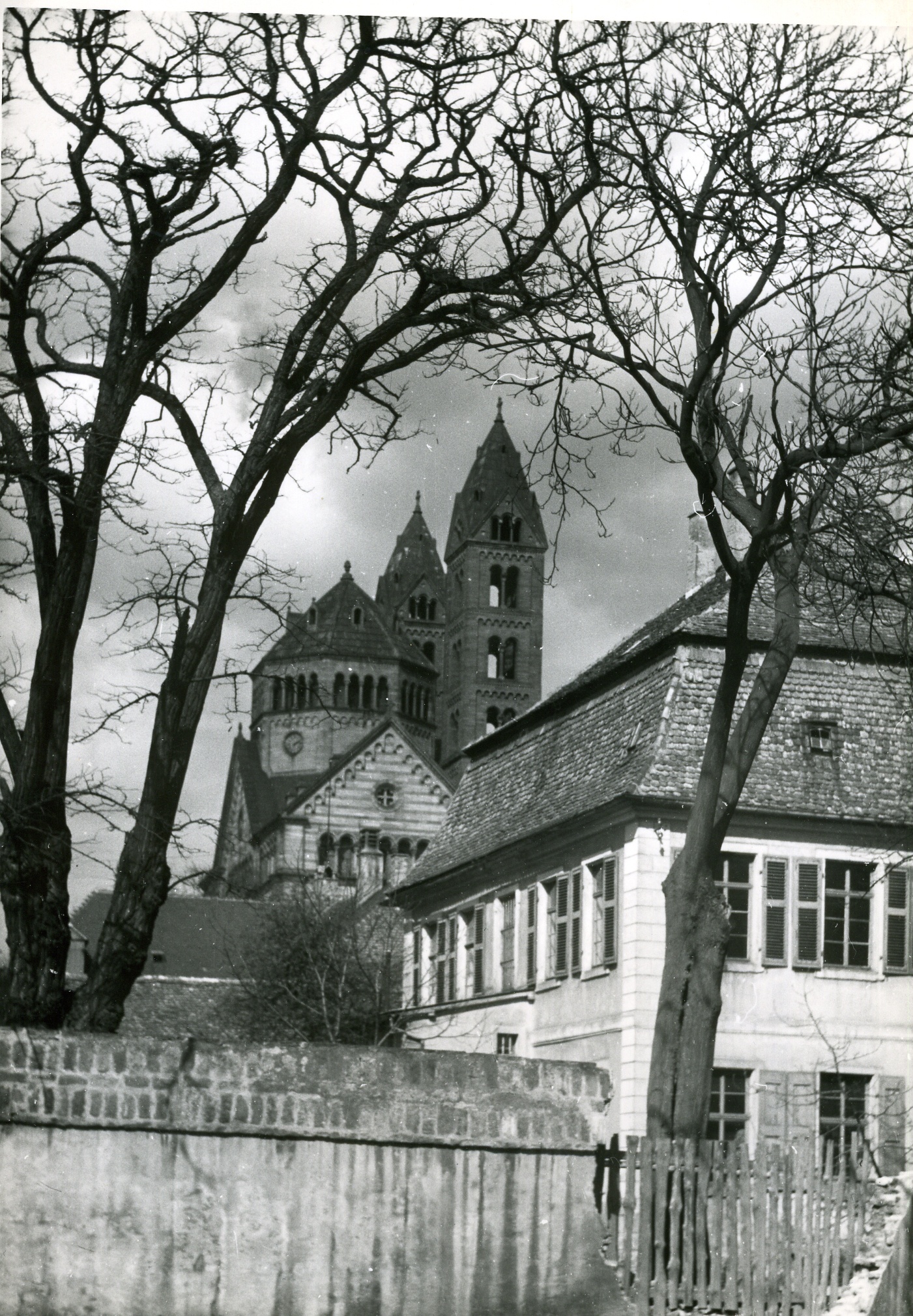 Fotografie "Kaiserdom Speyer (Ansicht Westwerk) (Historisches Museum der Pfalz, Speyer CC BY-NC)
