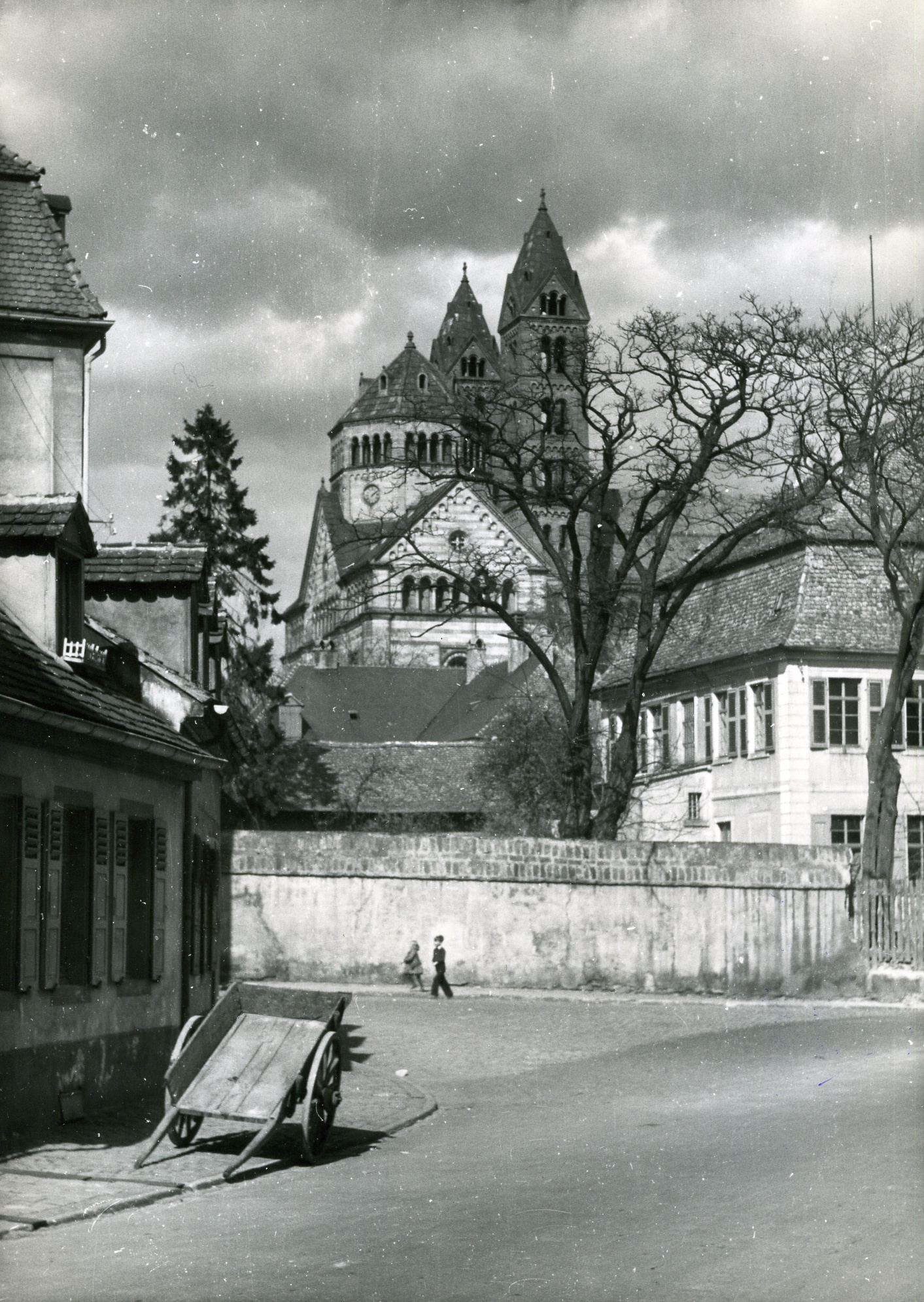Fotografie "Kaiserdom Speyer (Ansicht Westbau II) (Historisches Museum der Pfalz, Speyer CC BY-NC)