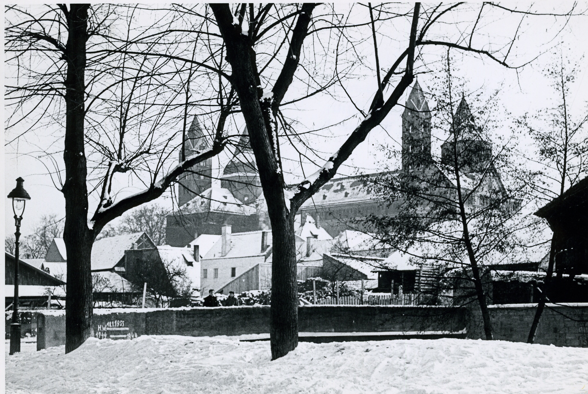 Fotografie "Kaiserdom Speyer (Ansicht von Norden IV)" (Historisches Museum der Pfalz, Speyer CC BY-NC)