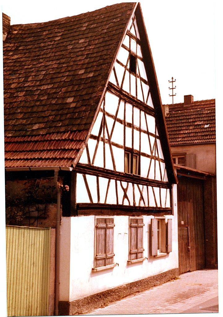 Bäckergasse 19 (Kulturelles Erbe Schifferstadt e. V. CC BY-NC-SA)