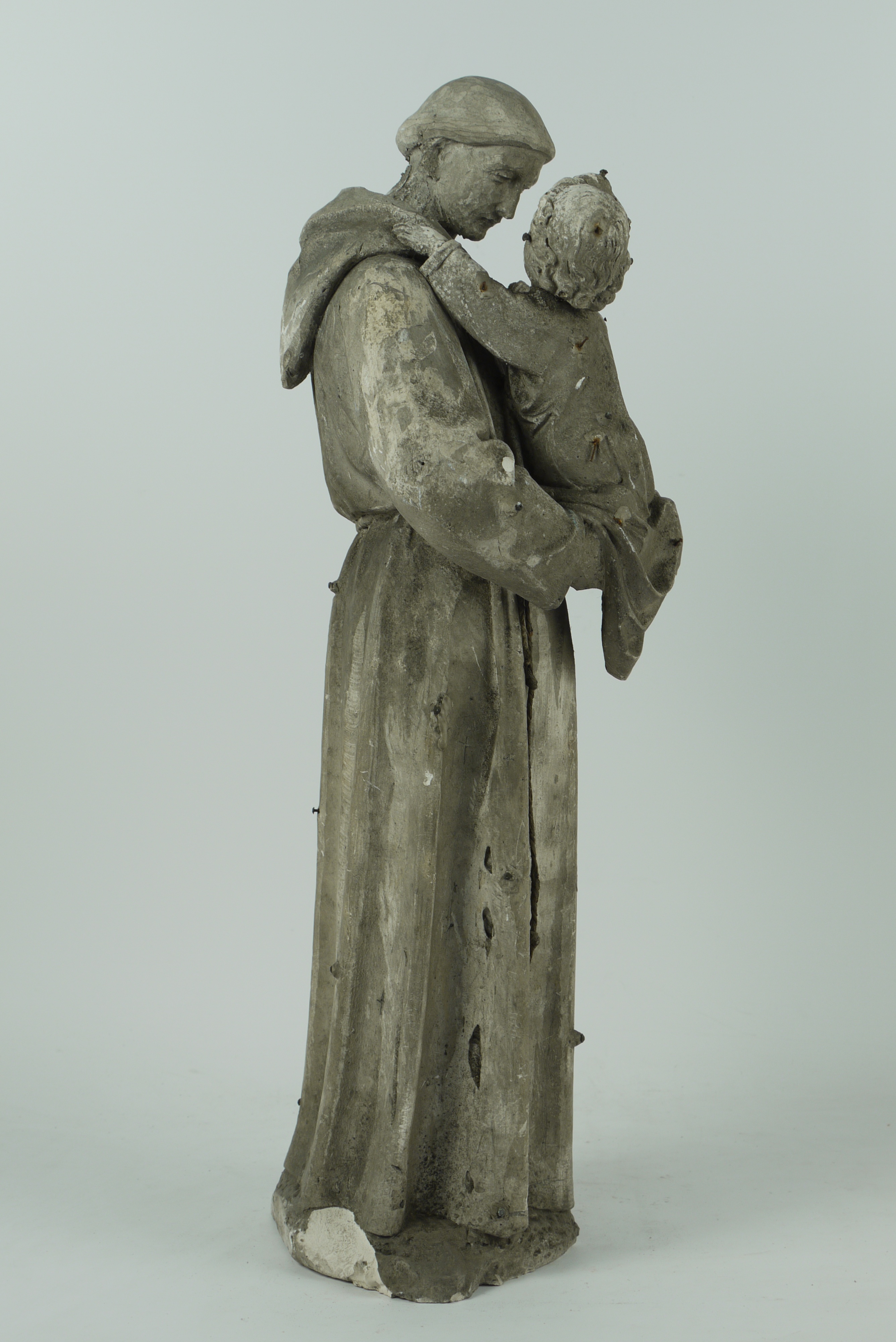 Mönch mit Kind/Heiliger Antonius von Padua (Historisches Museum der Pfalz, Speyer CC BY)