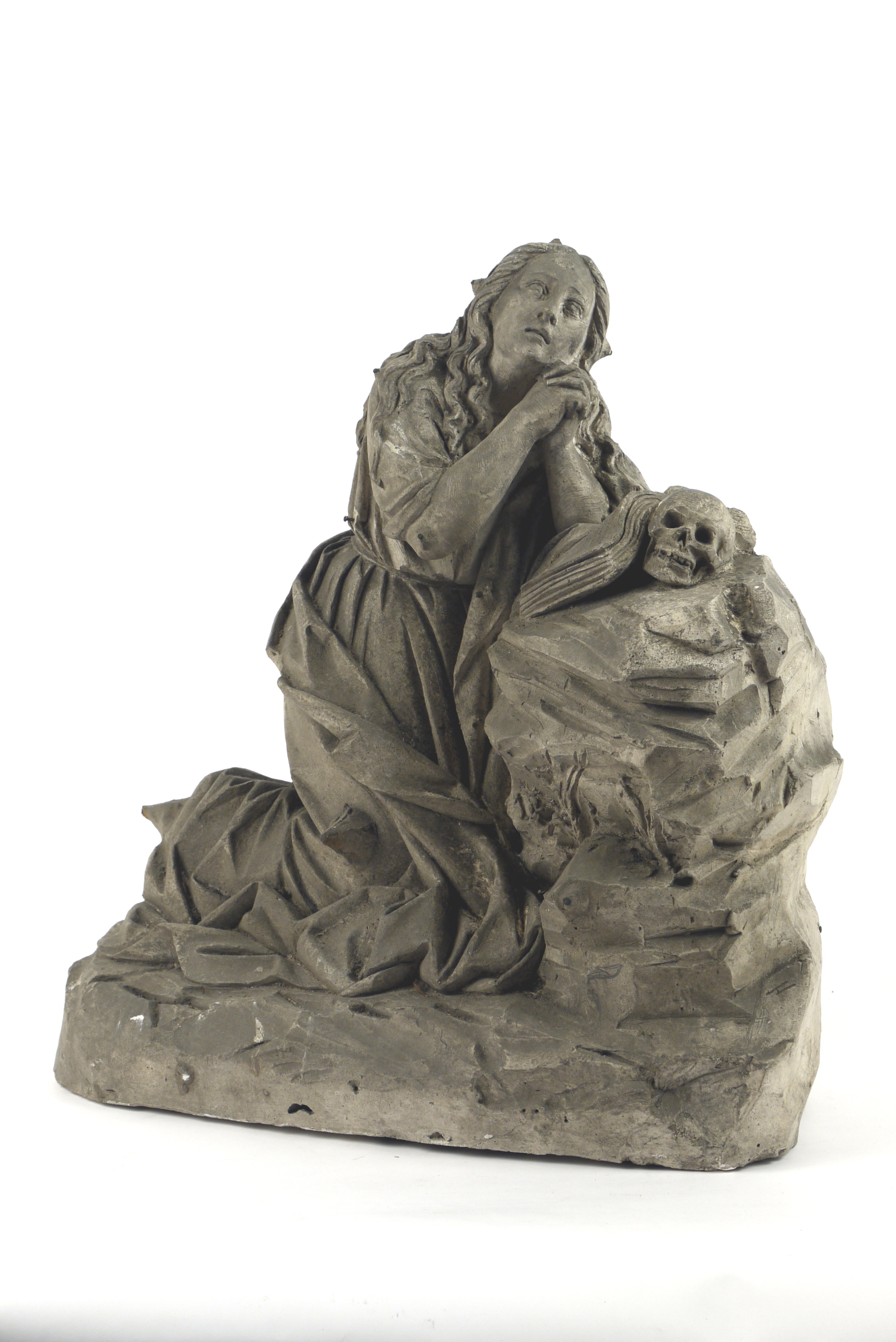 Heilige Maria Magdalena/Betende mit Buch und Totenschädel (Historisches Museum der Pfalz, Speyer CC BY)