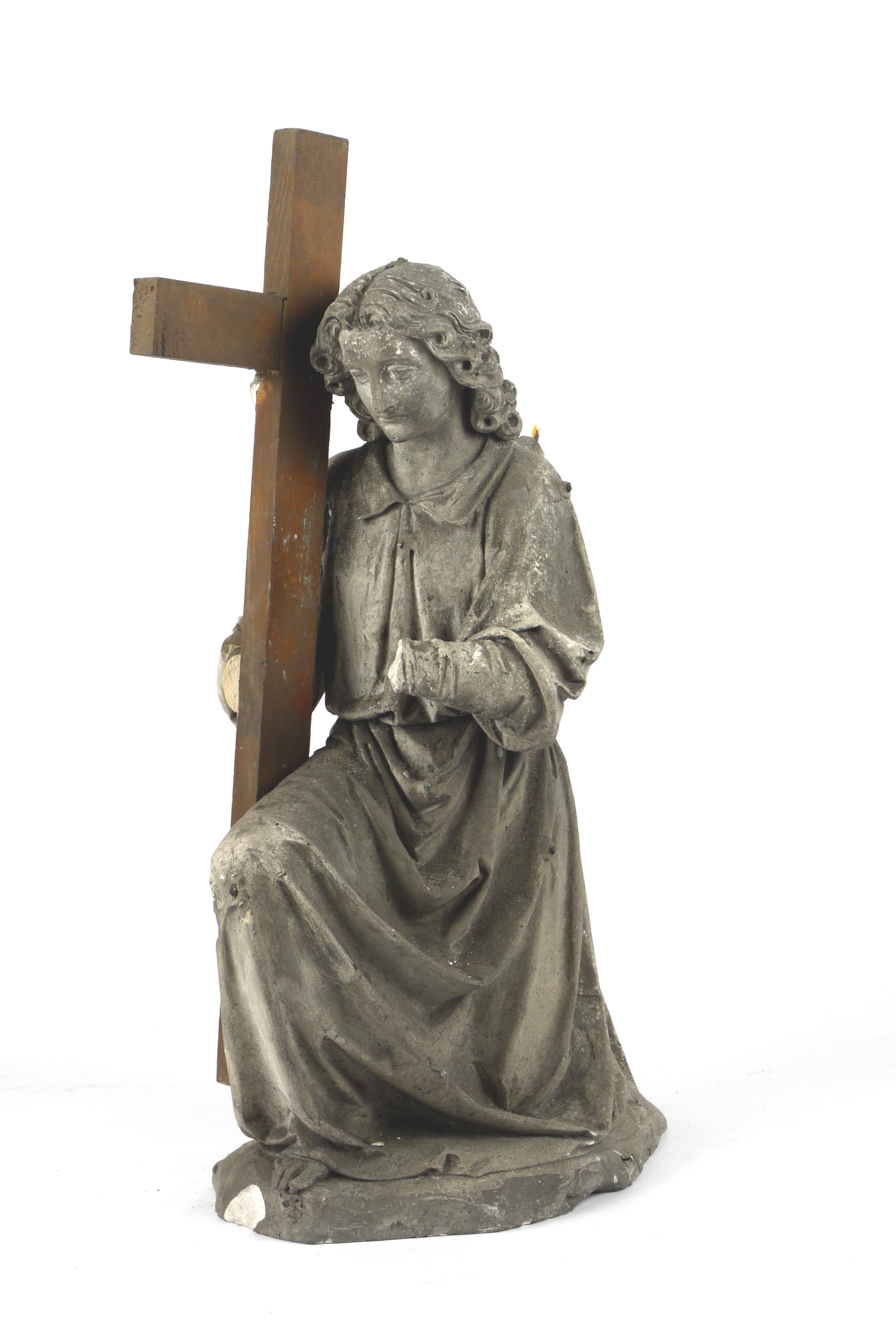 Kniender Engel mit Kreuz (Historisches Museum der Pfalz, Speyer CC BY)