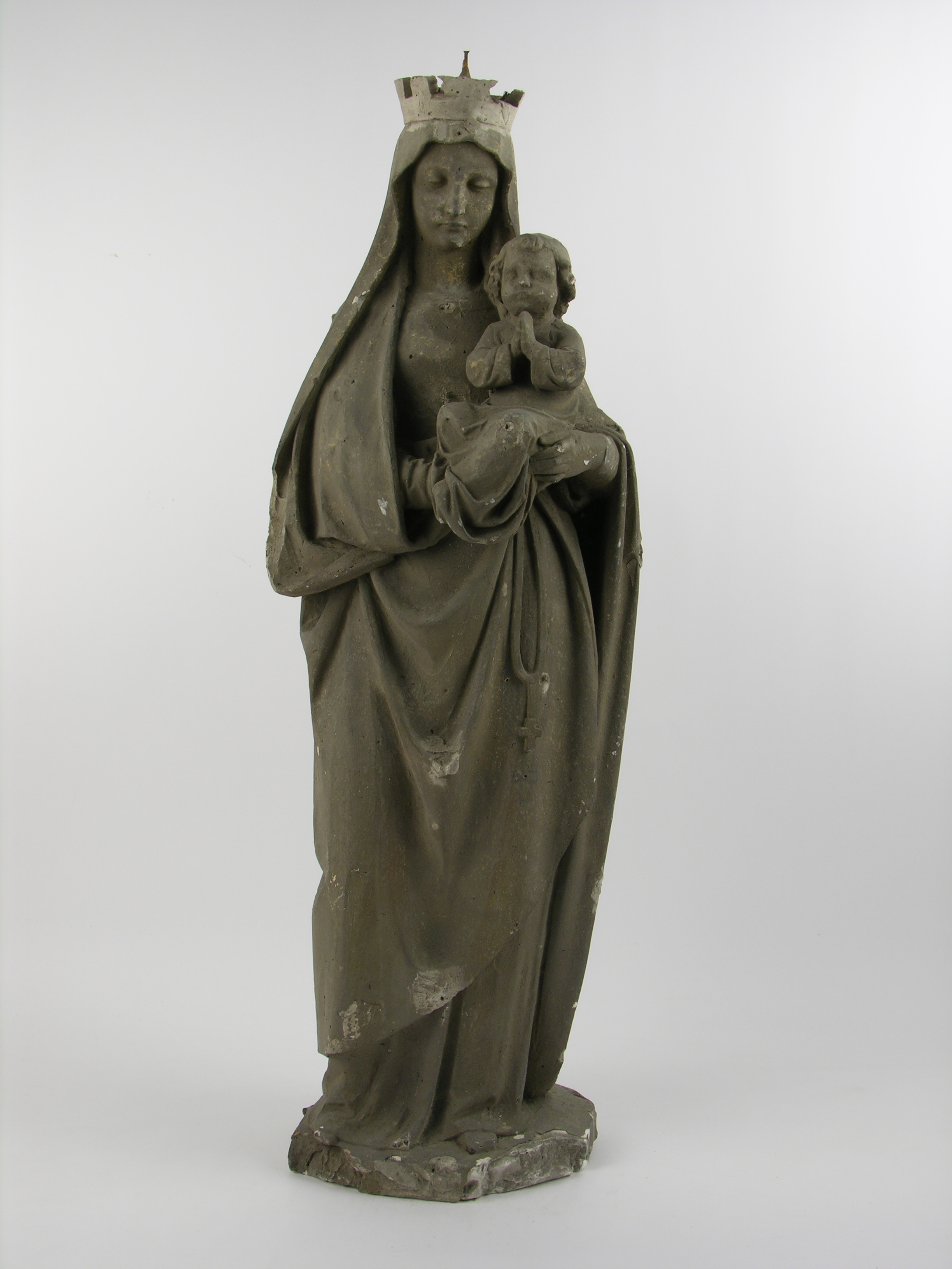 Maria/Madonna mit Kind und Krone (Historisches Museum der Pfalz, Speyer CC BY)