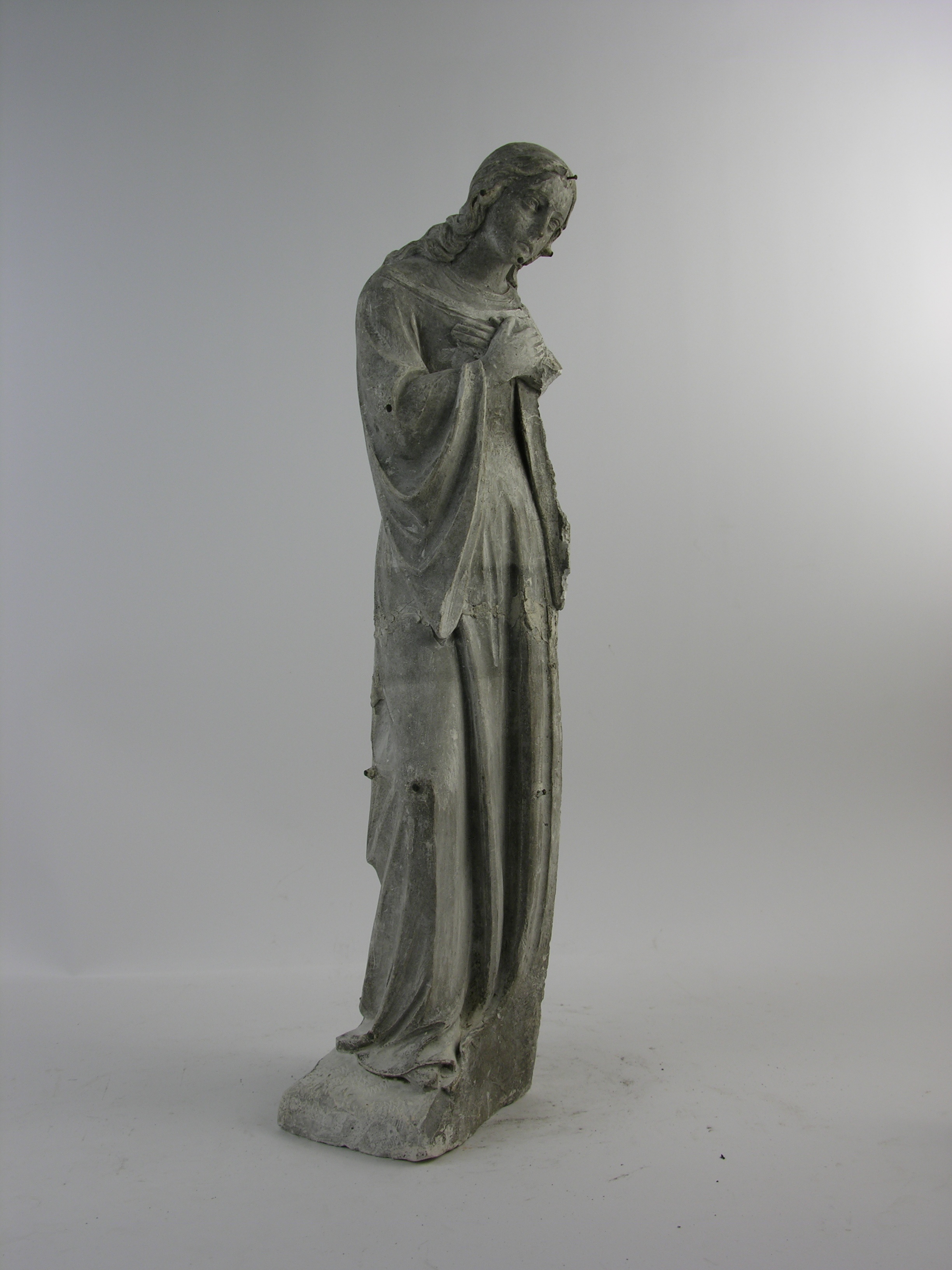 Profilansicht einer jungen Frau/Heiligen/Maria (Historisches Museum der Pfalz, Speyer CC BY)