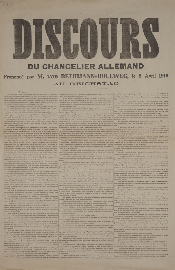 Plakat in Belgien, 1916 (Historisches Museum der Pfalz, Speyer CC BY)