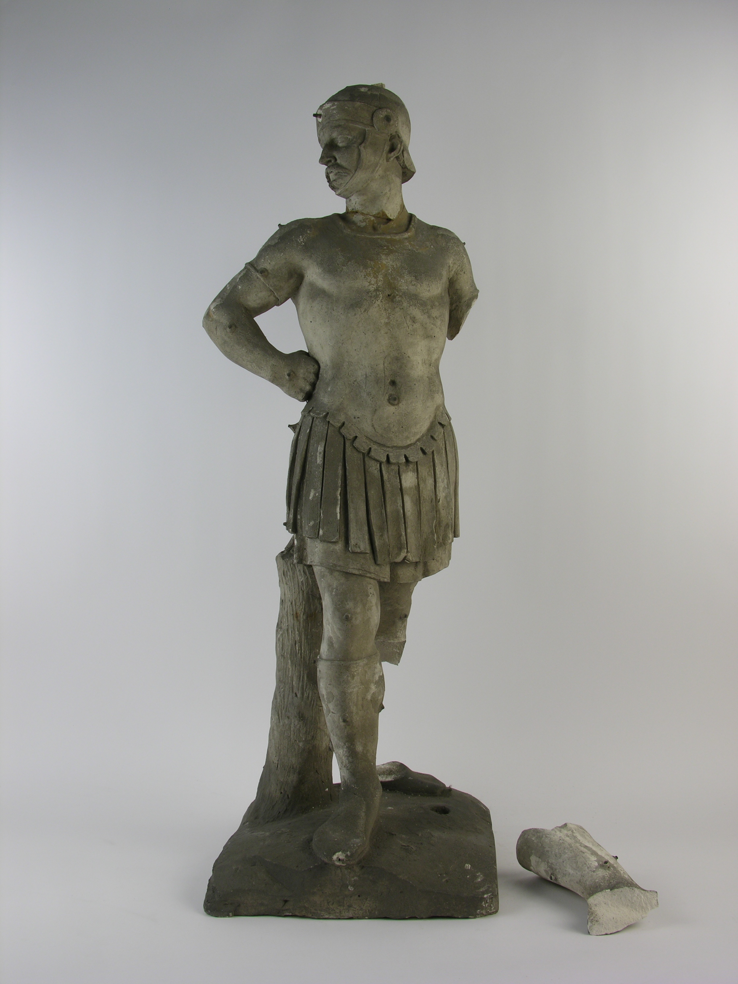 Modell eines römischen Soldaten (Historisches Museum der Pfalz, Speyer CC BY)