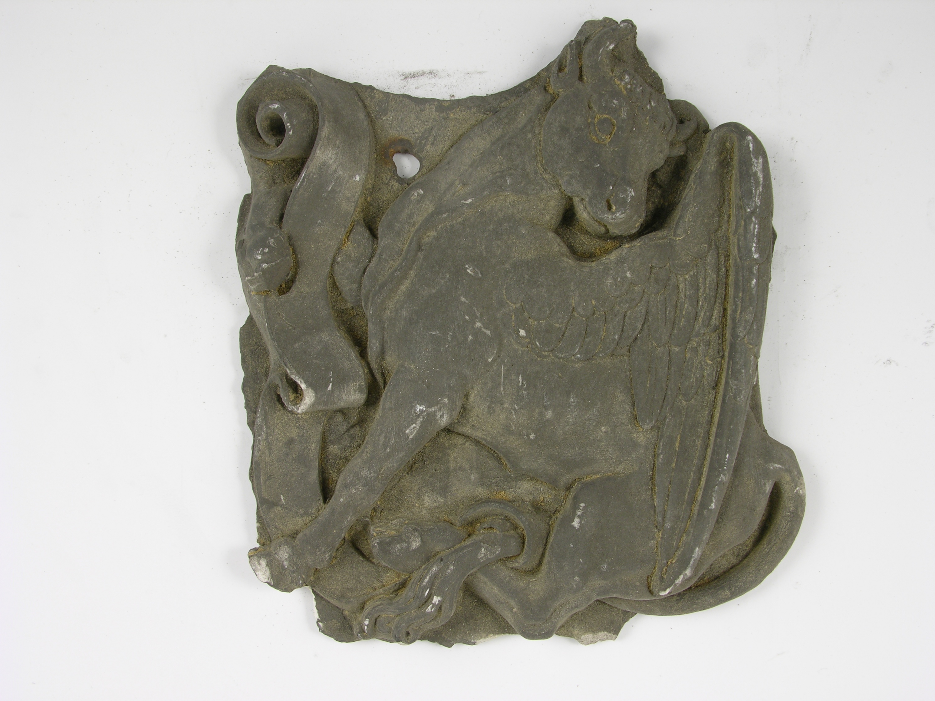 Geflügelter Stier/Evangelistensymbol Lukas (Historisches Museum der Pfalz, Speyer CC BY)