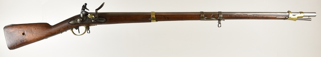 Fusil de Dragon M1777-corr. An IX "Französisches Dragonergewehr" (Blüchermuseum Kaub CC BY-NC-SA)