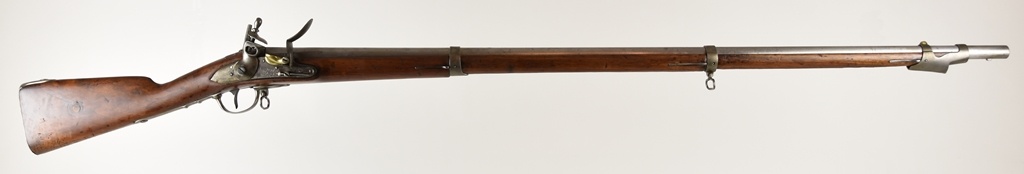 Französisches Infanteriegewehr M le 1777-corr. An IX (1801) (Blüchermuseum Kaub CC BY-NC-SA)
