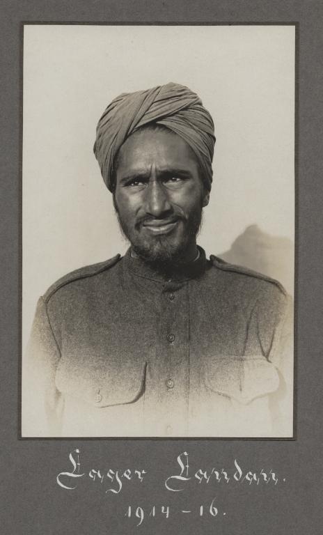 Fotografie: Indischer Gefangener (Historisches Museum der Pfalz, Speyer CC BY)