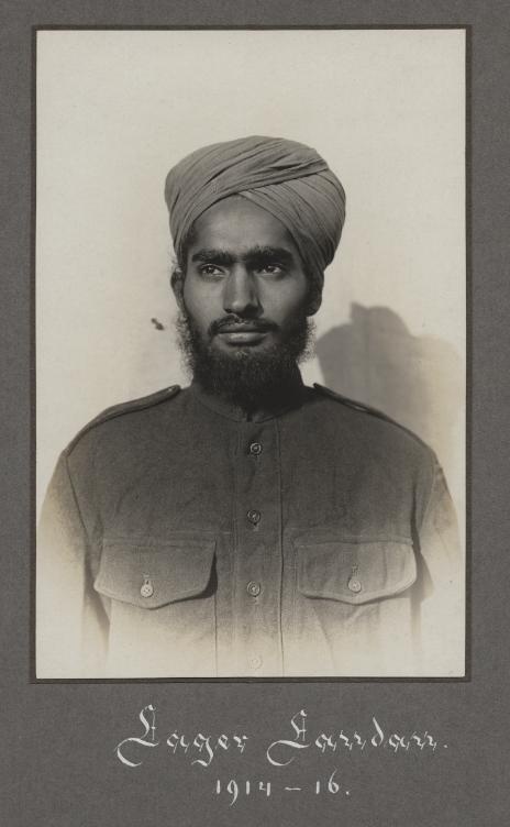 Fotografie: Indischer Gefangener (Historisches Museum der Pfalz, Speyer CC BY)