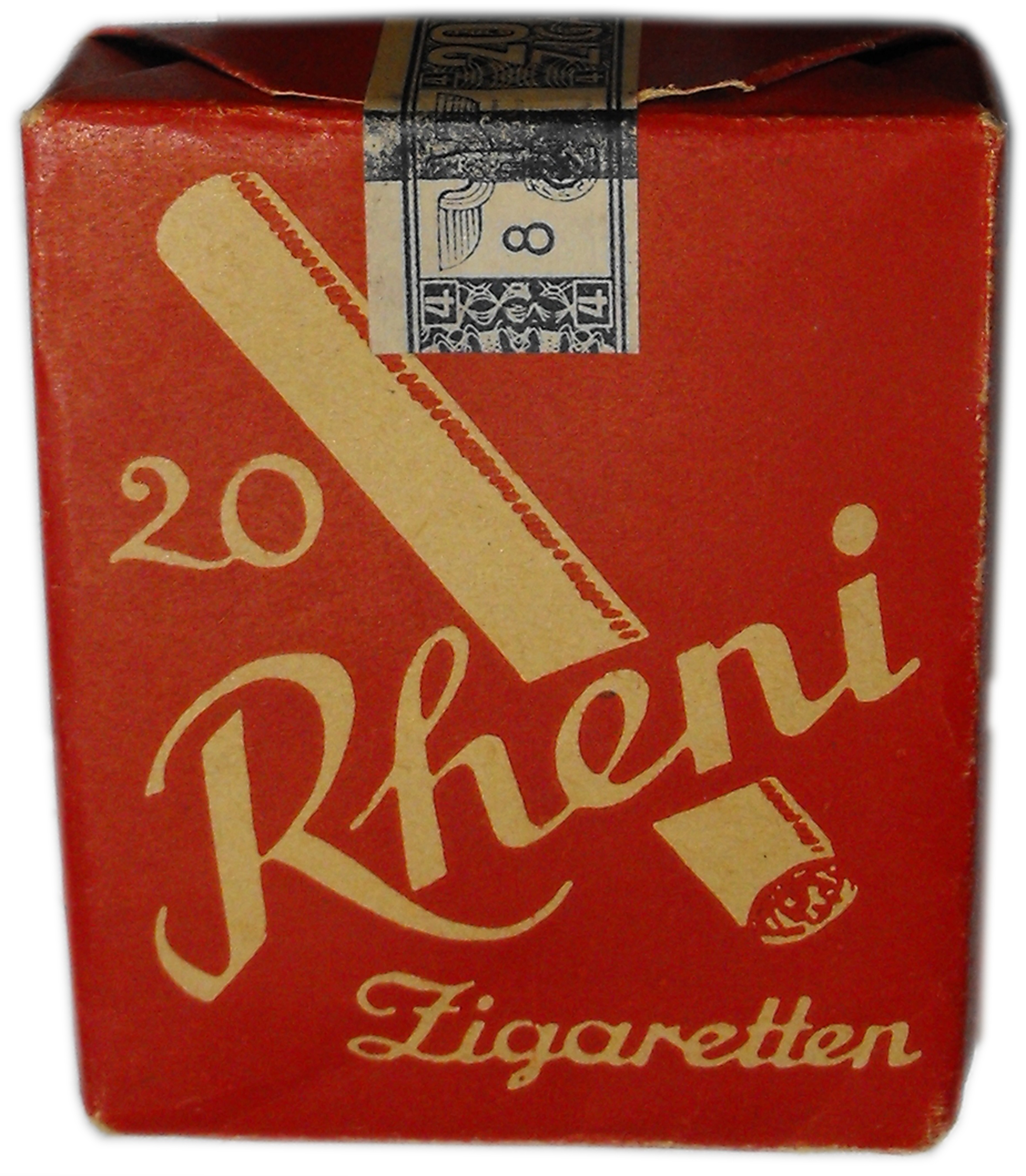 Rheni Zigaretten (Heimatmuseum und -Archiv Bad Bodendorf CC BY-NC-SA)