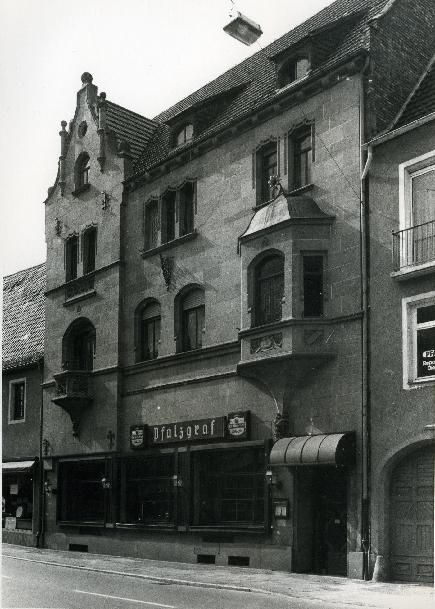 Fotografie "Gasthaus Pfalzgraf/Gilgenstraße 26b (I)" (Historisches Museum der Pfalz, Speyer CC BY-NC)