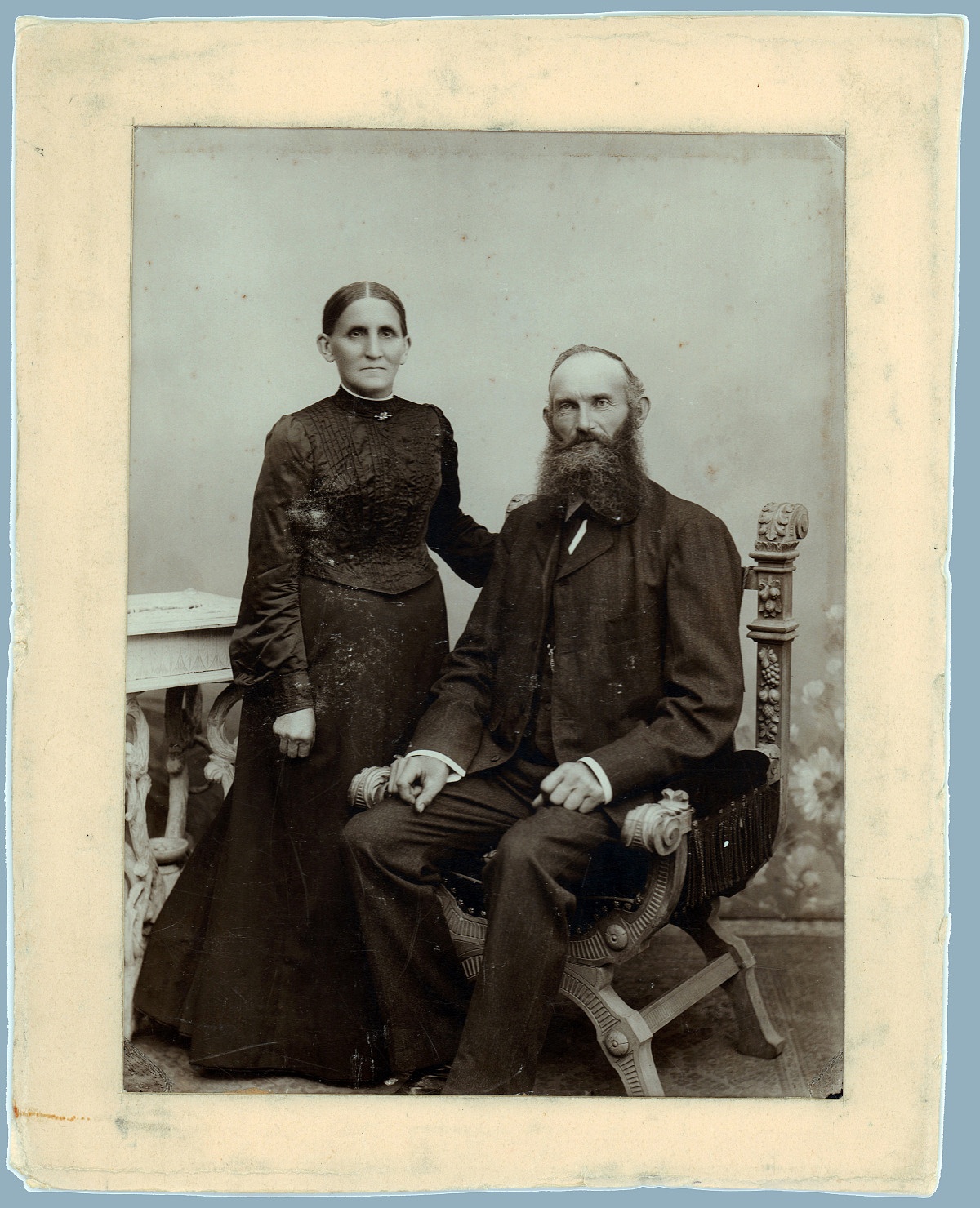 Bild Josef Hardt sen. mit Ehefrau Maria Elisabeth (Heimatmuseum und -Archiv Bad Bodendorf CC BY-NC-SA)