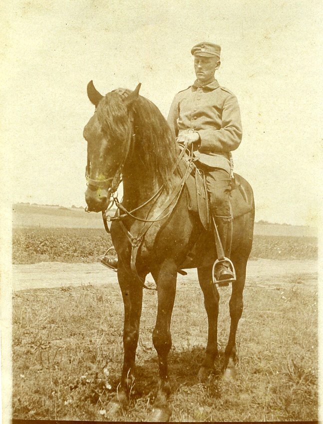 Soldat und Pferd 1914-1918 (Historisches Museum der Pfalz, Speyer CC BY)