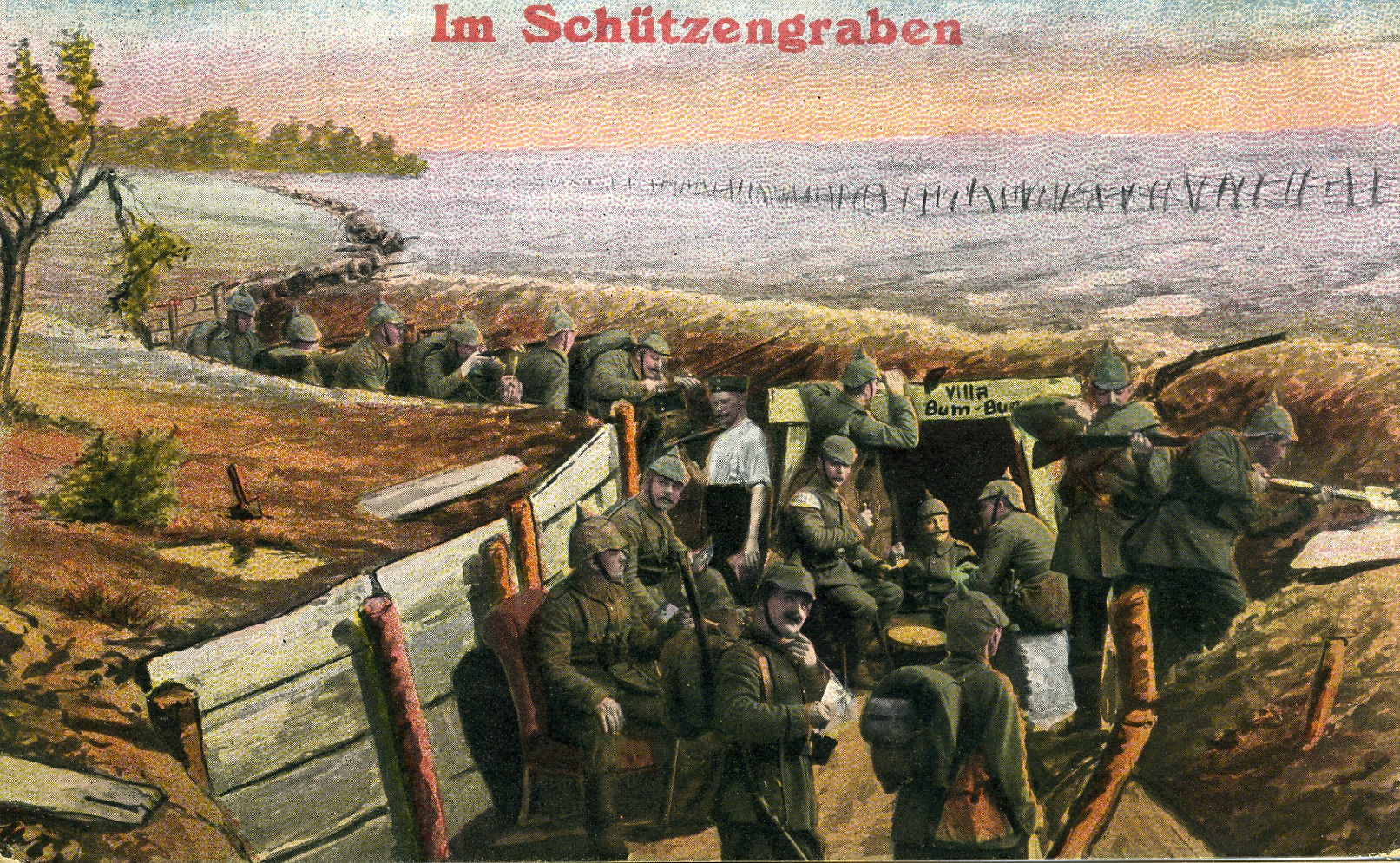 Feldpostkarte 1915 (Historisches Museum der Pfalz, Speyer CC BY)